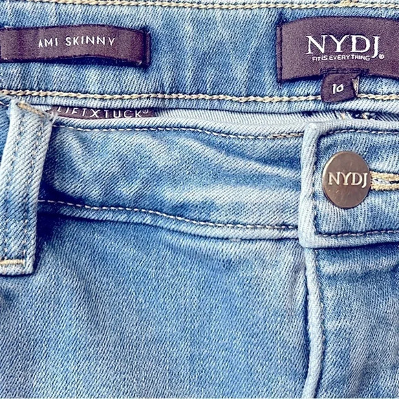 NYDJ Ami Ankle Lift Tuck Skinny Jeans Size 16 - Picture 6 of 10